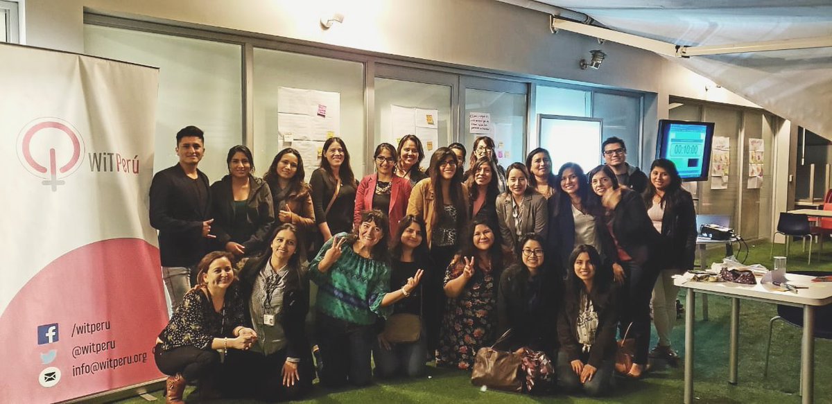 SheilaAcunaO's tweet photo. ¡Muy feliz de aprender y compartir experiencias tan enriquecedoras! #witperu #witlima https://t.co/z5SS31tVH0