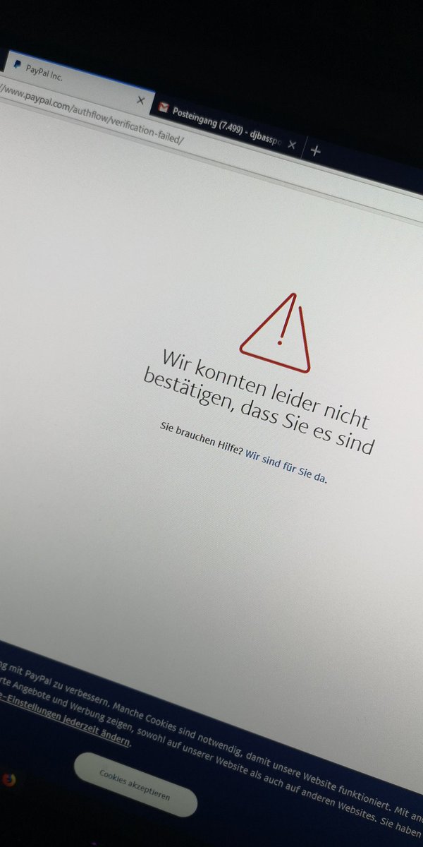 Paypal Support Ja Das Sollten Die Kollegen Aber Dann Auch Sehen Kannst Du Uns Bitte Per Dm Deine Registrierte E Mail Adresse Senden Damit Wir Deinen Fall Prufen Lassen Konnen Seit Wann
