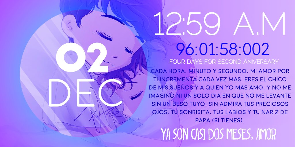 29.11 ; 00:59

I've loved you for a thousand years yet to know you, and I will continue to love you for a thousand years to come.
