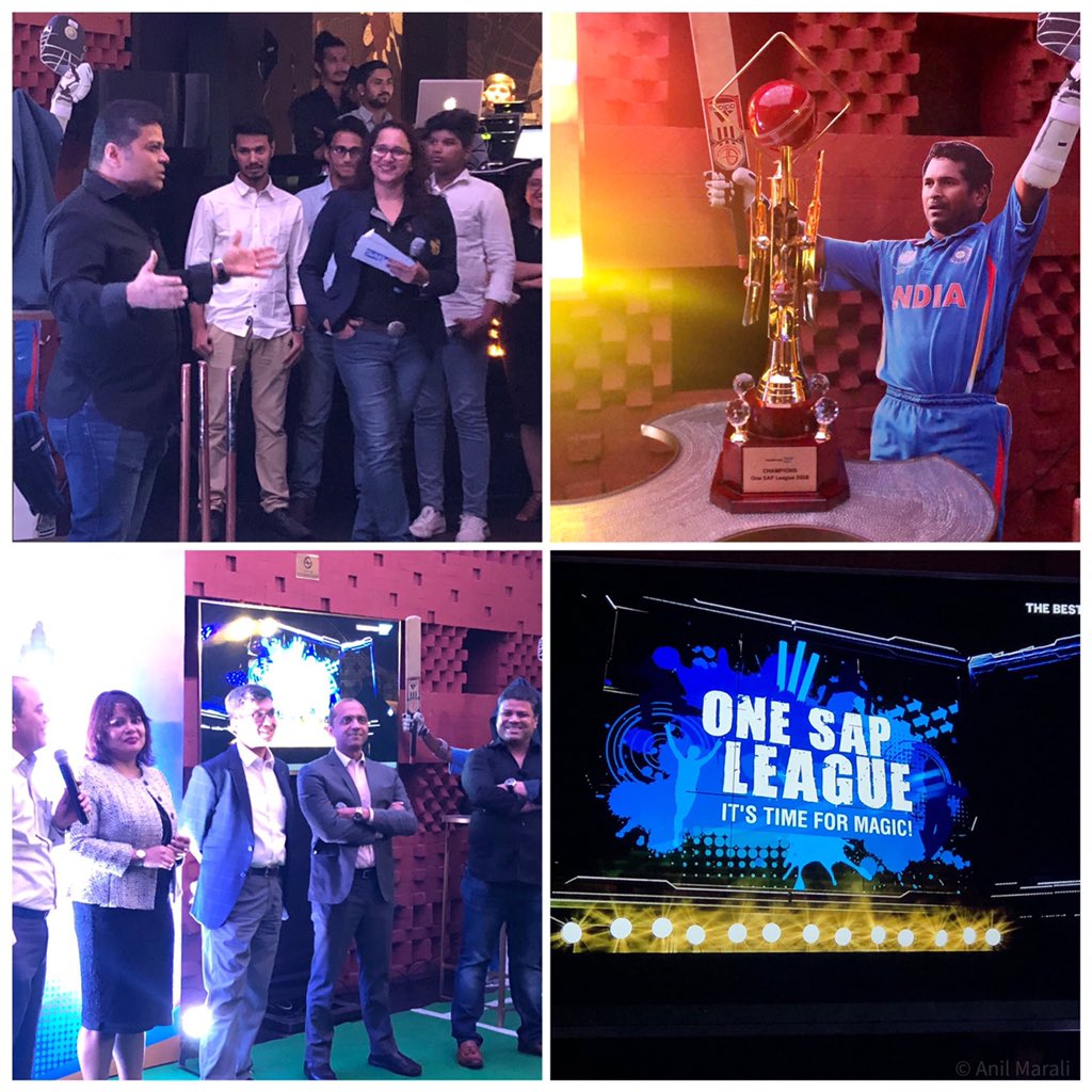 anil_marali's tweet photo. One SAP League 2018, Mumbai✨ it’s time to aim high 🔝It’s time for magic!! new mantra by our MD @SenguptaDebDeep @SAPIndia ; it was fun filled memorable event with our team😀

#SAP #SAPOSL2018 #LifeAtSAP @SAP #SAPBusinessOne #SAPBusinessByDesign @LifeatSAP #OneTeam #WinningTeam https://t.co/fCSwTBgf9b