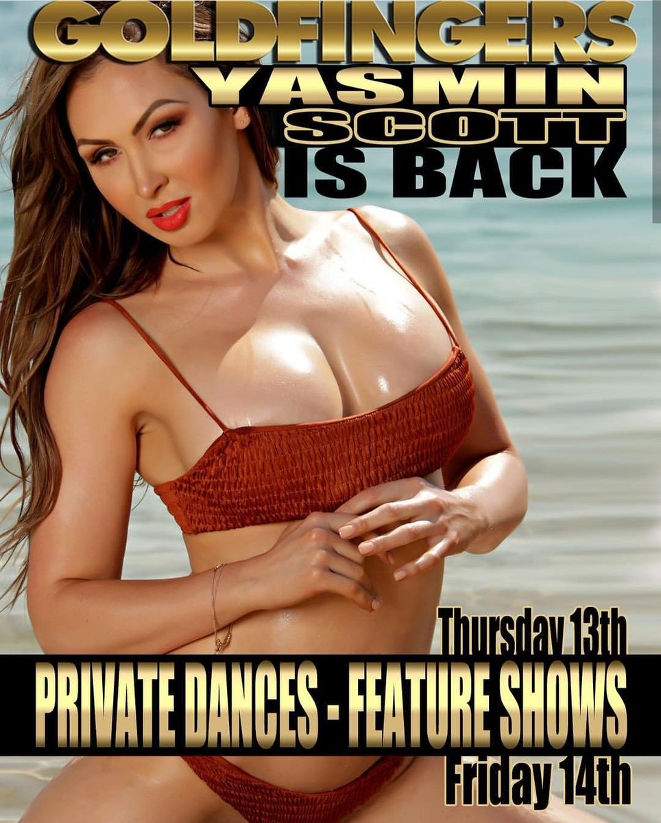 YASMINSCOTTREAL's tweet photo. Delighted to be back at  @GoldfingerGirls
Feature Dancing &amp; signing 
December 13th and 14th
. 
See you there!
#melbourne #december #featuredancing #signing #gentlemansclub https://t.co/Dn9tIS613m