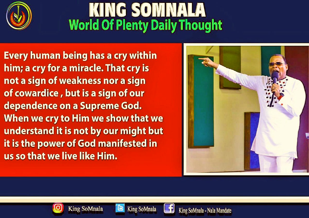 ThunderPlenty's tweet photo. #KingSomNala https://t.co/xkfaQjQkwQ