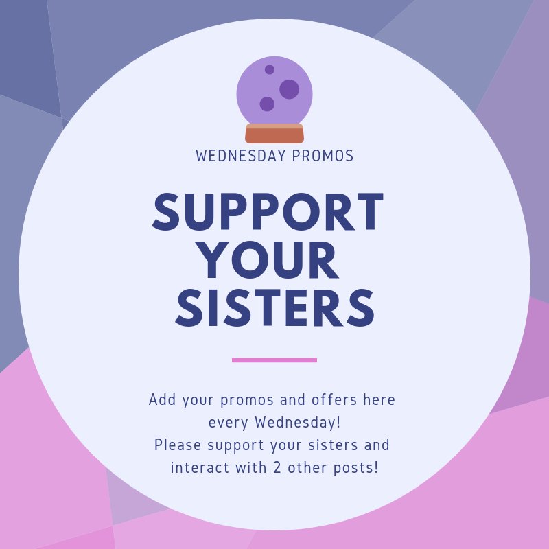 crystalgemrealm's tweet image. Add you #promos #supportyoursisters