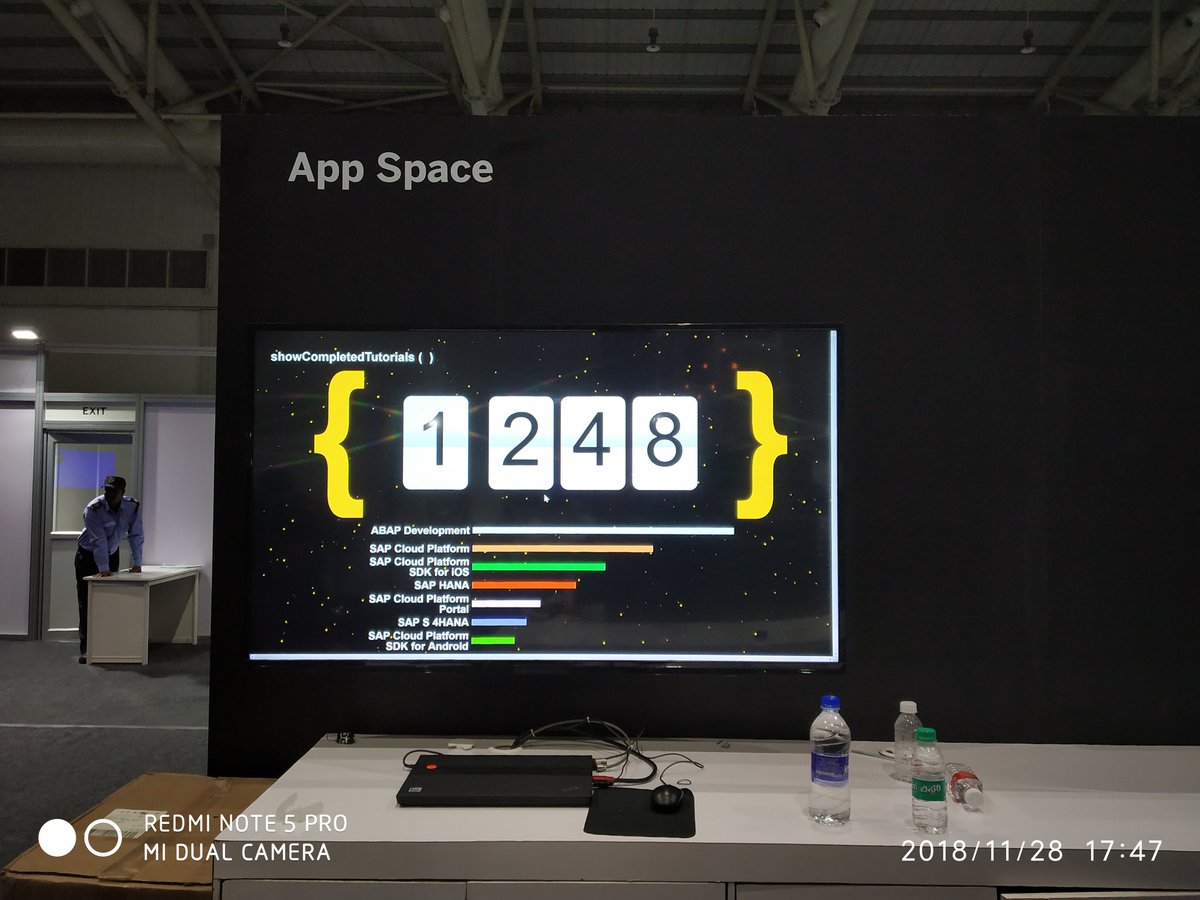 srinyvasann's tweet image. 1248 apps at App Space on Day 1. More to come today.. Wait &amp;amp; watch!!
#developergarage #SAPTechEd #SAPTechEd2018 @SAPAnalytics #analytics #cloud