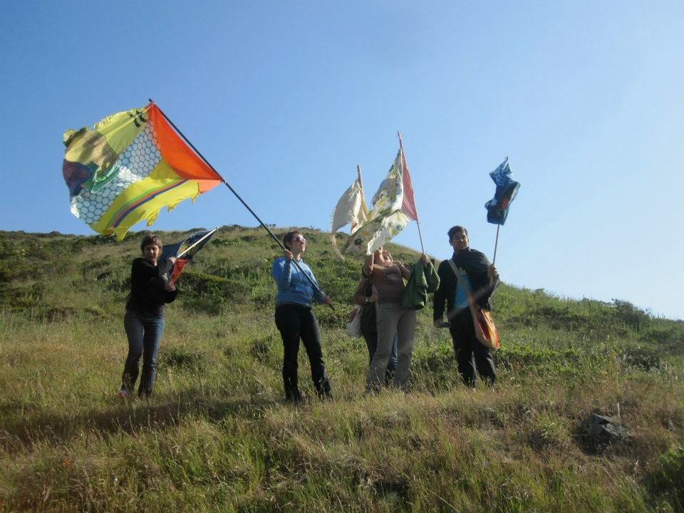Mending Collective presents workshop led by Angie Wilson! "Let Your Freak Flag Fly"-Sat 12/1, 1-4pm at Chandra Cerrito Contemporary in Oakland! <a href="/CCC_Art_/">Chandra Cerrito / Art Advisors</a> Make your own freak flag using our materials or bring your own!