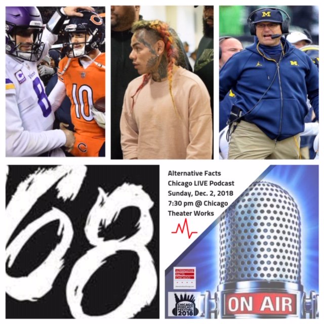 BHun2020's tweet photo. With their @ChiPodFest appearance this Sunday, @AFactsChicago is back for #Episode68 covering these topics: #CPF2018 + #Tekashi6ix9ine + #ChicagoBears + #JimHarbaugh & MORE! Its a dope listen! #PodernFamily
Itunes: https://t.co/kX90TaKpJU
Spotify: https://t.co/AkK7yqnwjD https://t.co/QSPb5muqhb