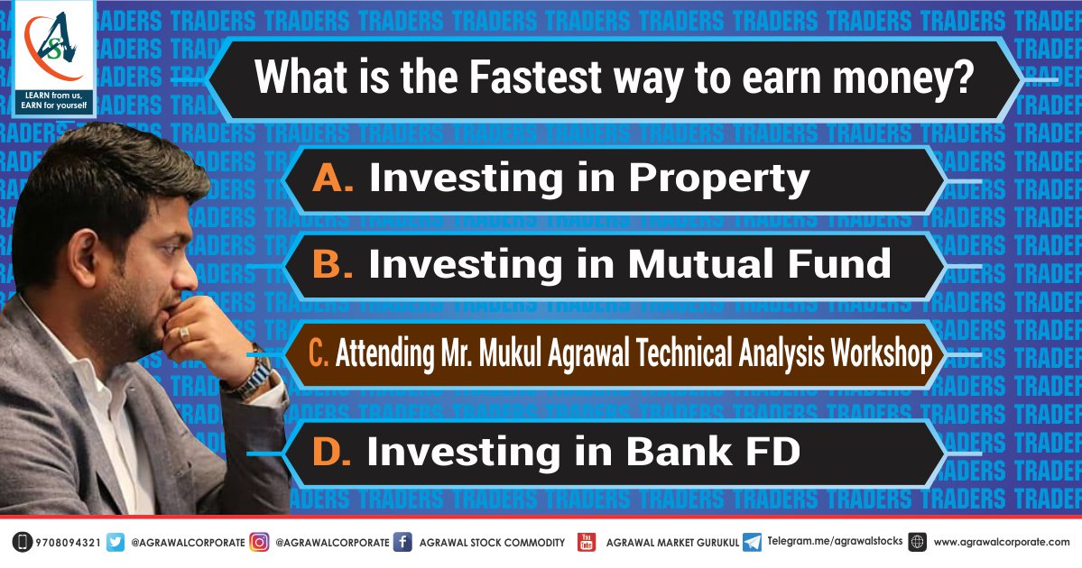 themukulagrawal's tweet photo. Good Morning all,
Join us in Surat and learn amazing tips and tricks on Stock market and technical analysis.
https://t.co/C7jVx9WEzN
Contact us: 9708094321
#stockmarket #workshop #technicalanalysis #marketanalysis #daytrading #intraday #future #money #trade #tips #singletarget https://t.co/4bqDbIIHz5