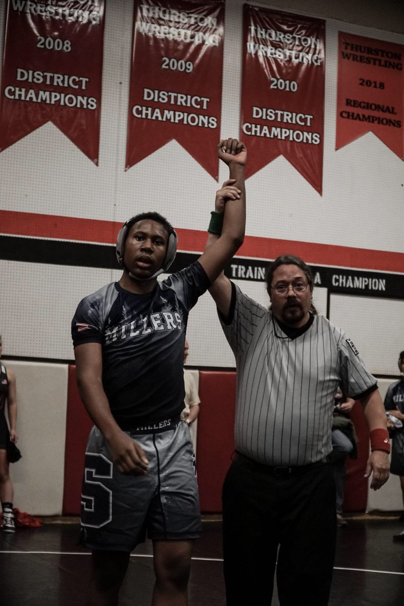 millers_wrestle's tweet image. The young Millers competed at the Thurston novice meet tonight and compiled 20 wins with 19 pins! #GoMillers #RiseWithUs #PinToWin #SpringfieldStrong #MillerTough