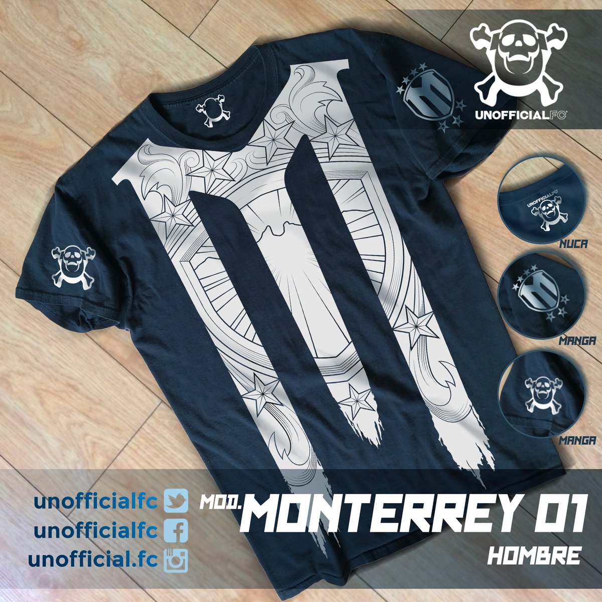 UnofficialFC's tweet photo. Modelo #Monterrey 01 con diseño de @SMilustracion mándate DM o visita cualquier de nuestras redes. Hoy ganó #rayados y comienza el camino a la final de la @LIGABancomerMX https://t.co/B8OWHZnHWu