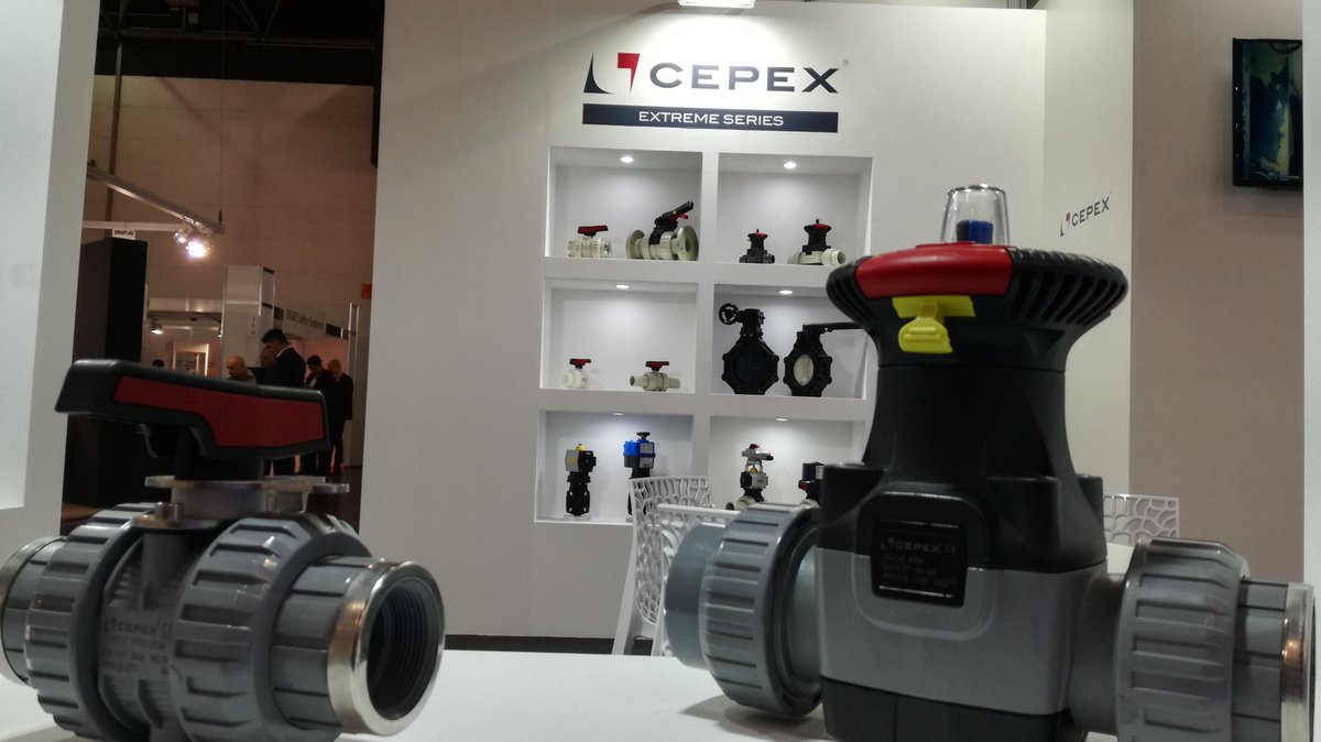 Cepex_Extreme's tweet photo. Good results for Cepex in the Valve World exhibition - Dusseldorf https://t.co/GxKXOcakUO