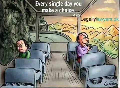 Wise Word :) Its All about the side you chose :)

#Legallylawyers #law #Lawyers #Pakistan #LawFirm #WiseWords