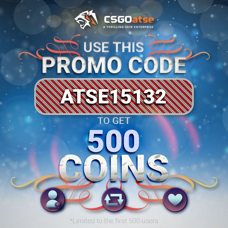 🔥NEW PROMO CODE🔥

Have you joined the 15.000.000 coins leaderboard yet? Join now if you haven't! 
Earn points by simply placing bets and compete for HUGE prizes!

csgoatse.com/leaders

RT + LIKE