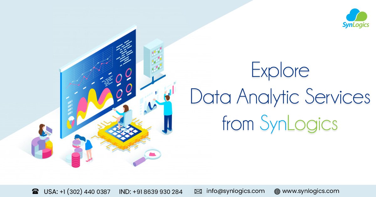 synlogics_Inc's tweet image. #SynLogics is a #DataAnalyticsservice providers, help you to transform your business with advanced analytics solutions
Call today for a free quotation
Phone:USA: +1 (302) 440 0387
IND:+91 8639930284
Website: synlogics.com
#DataAnalyticsServices #DataAnalyticsCompany