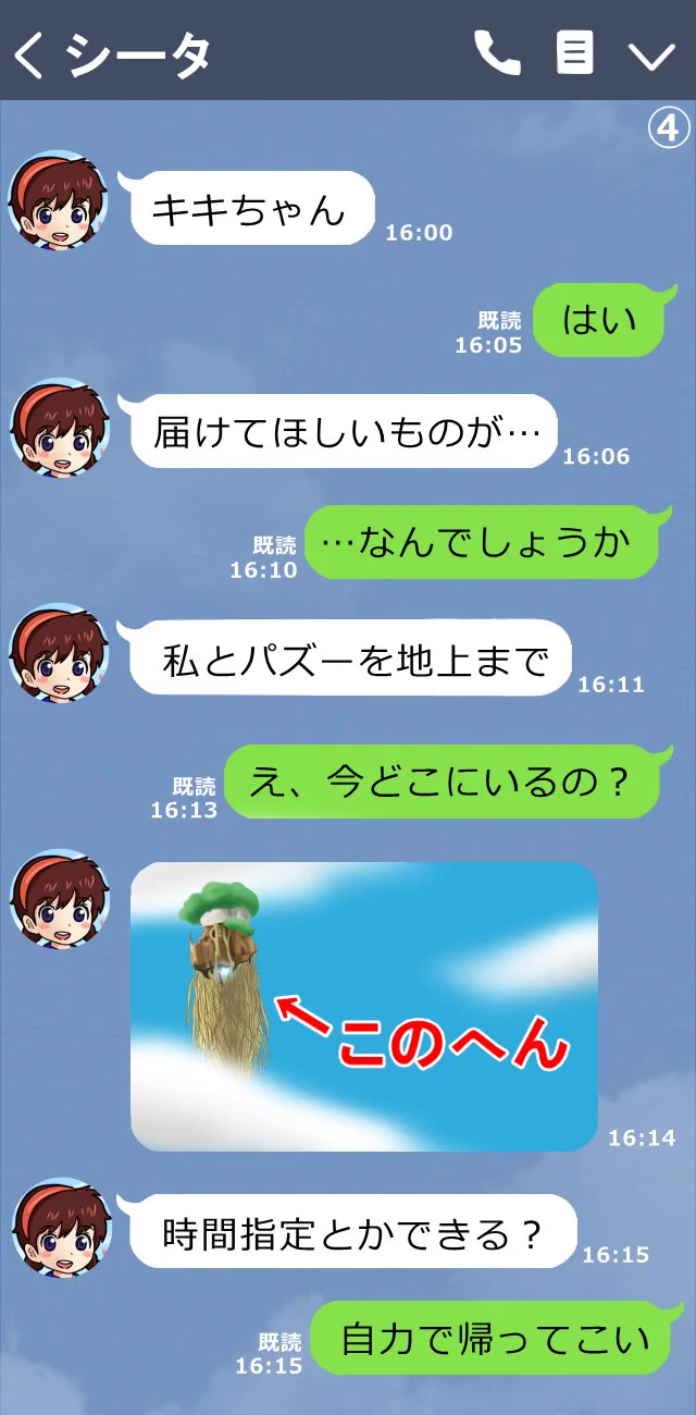 魔女の宅急便のキキが様々なジブリキャラから仕事の依頼を受けたらこうなるww