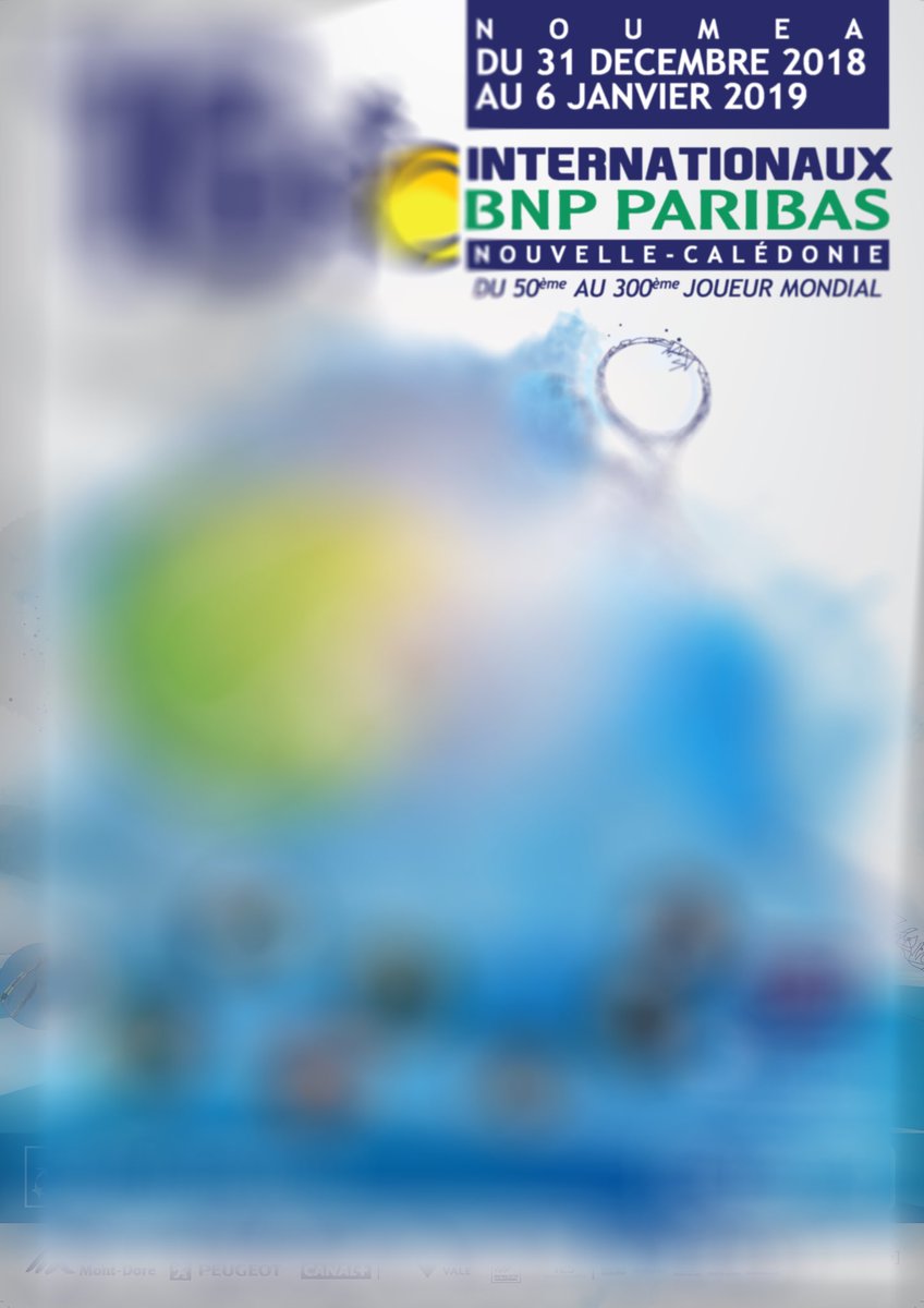 Internationaux Bnp Paribas Nc J 1 Avant Le Devoilement De L Affiche De L Edition 19 Des Internationaux Bnp Paribas Nouvelle Caledonie D 1 Before Unveiling Of The Official Poster For 19 Challengerncl Bnp