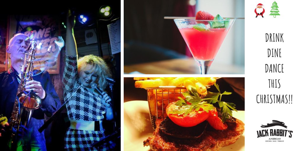 DR🥂NK D🍴NE D💃🏻NCE Band nights at Jack's are perfect for Christmas party nights!! King St, #Knutsford | 01565 755335 THIS FRIDAY <a href="/GroovyRev/">Groovy Revolution</a> SOLD OUT!! THIS SATURDAY <a href="/FGI_music/">FeelGoodInc</a> from 10pm Full Line Up bit.ly/BandNights Christmas Menu bit.ly/JRChristmasMenu #knutsfordlife