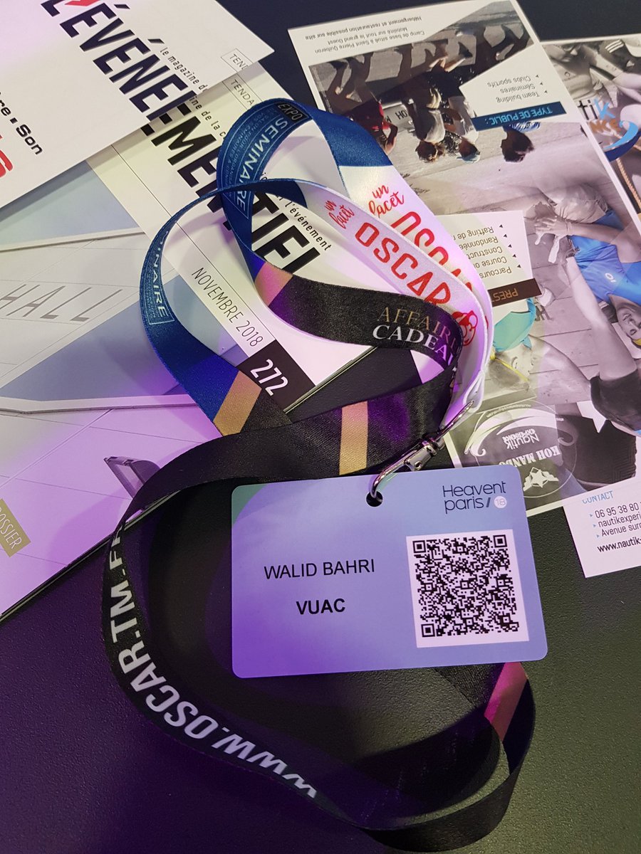 WalidBAHRI_'s tweet photo. 💪@VUACfr au salon @heaventparis à la rencontre des pros de l'événementiel 🚀 #heaventparis #événementiel #events #salon #startup #innovation #prospection #transport #services https://t.co/q0ONpIYO0Y