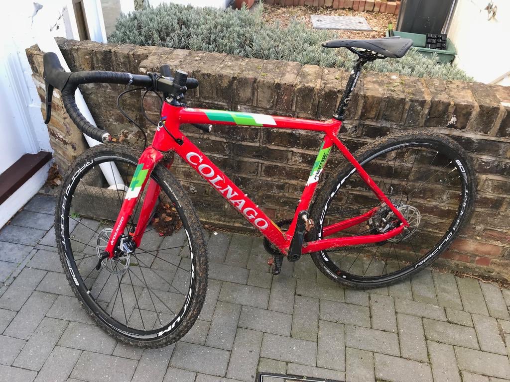 OfficialWIGGINS's tweet photo. Help needed please, our team partner, @LeColUK ‘s, founder @YBLECOL personal bikes were stolen this morning, please keep an eye out for these rare bikes and report if seen - A Colnago Concept 52s and a Prestige CX Bike https://t.co/4eSv7ymZ3p