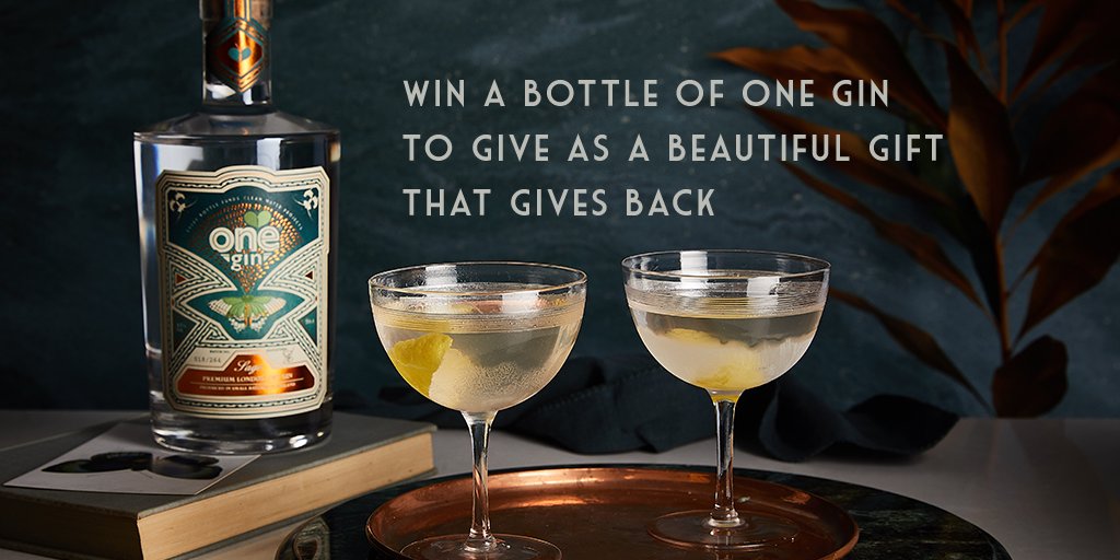 Win a bottle of IWSC Gold award winning #OneGoodGin that funds clean water projects. Retweet, follow us and tag a friend who you’d most like to share #TheSpiritofChristmas with and the reason why in a reply for a chance to #win. #Competition closes 11.59pm on 16 December