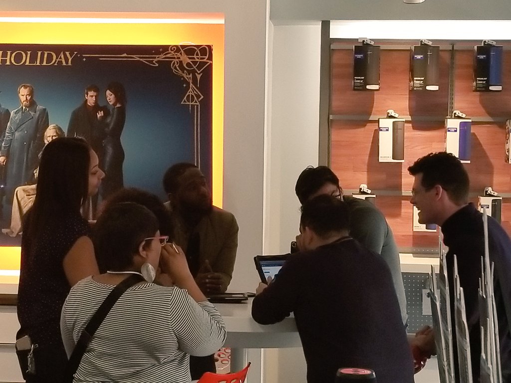 Spent day, visiting stores with Eddy Luster (ARSM) and Matt Franklin (New Business SE). Met with Giovanni Abraham (SM 2) and other Retail Teams. Discussed ways we could partner better, to increase our Business (CRU GA, Business Internet &amp; AMA/MAP-Protection) sales. Thanks Eddy!