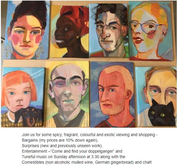 #CHRISTMAS FAIR AT VICTORIA WORKS: 
an opportunity to discover and buy 
beautiful, #original #paintings and #handcrafted items - 
#jewellery, #ceramics, #textiles and more - 
over the full weekend 1-2 December, 11-5 
facebook.com/events/1743490… …