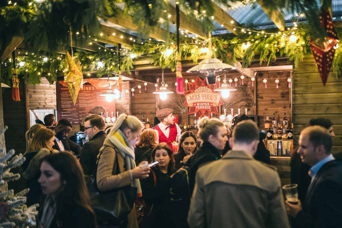 Speaking of #winter #festivals here's one in #London sans the cold and with fake snow covered pine trees. We all need an escape from the news. Watch their nostalgic animation video: The Winter Forest at <a href="/BroadgateLondon/">Broadgate London</a>   broadgate.co.uk/winter