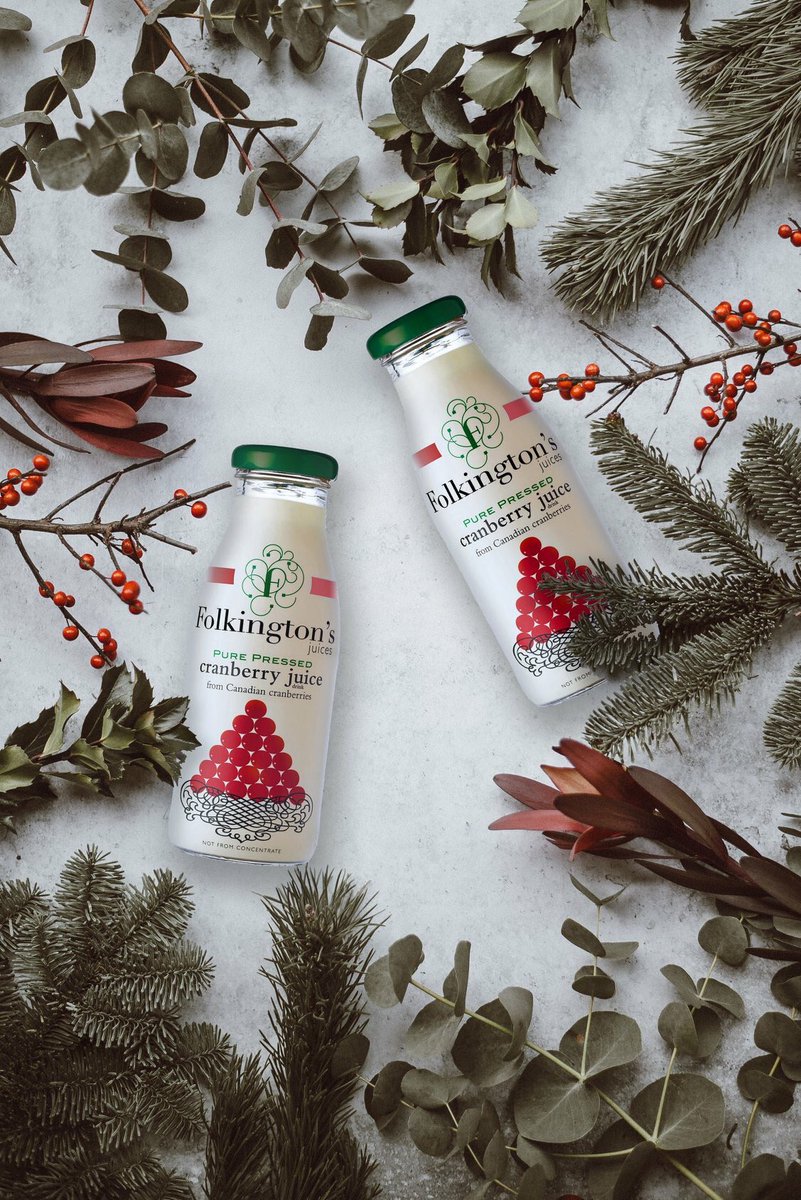 Folkingtons's tweet photo. Get fruity this festive season with our pure pressed cranberry juice - made from delicious Canadian cranberries ๐จ๐ฆ๐
.
.
#Folkingtons #Authentic #Artisan #Natural #purepressed #Juice #Canadian #Cranberries #Christmas #Drinks https://t.co/IicWJMyLkV