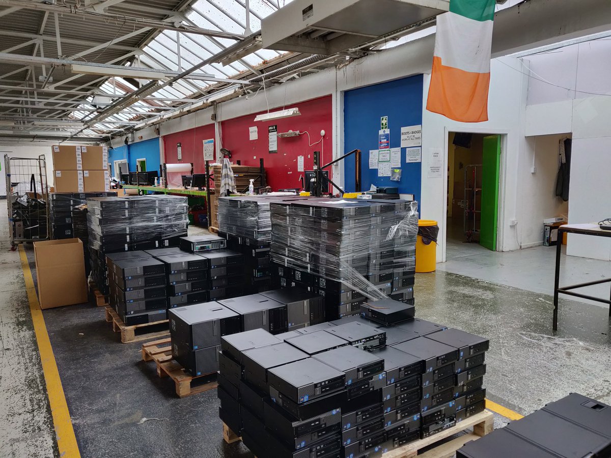 55% of CO2 emissions is generated by materials according to Dept of Communications, Environment &amp; Local Govt. So reusing computers helps to reduce impact of climate change. Be the change and donate your computer to <a href="/CamaraEducation/">Camara Education</a> #Reuse  #irishwasteconference