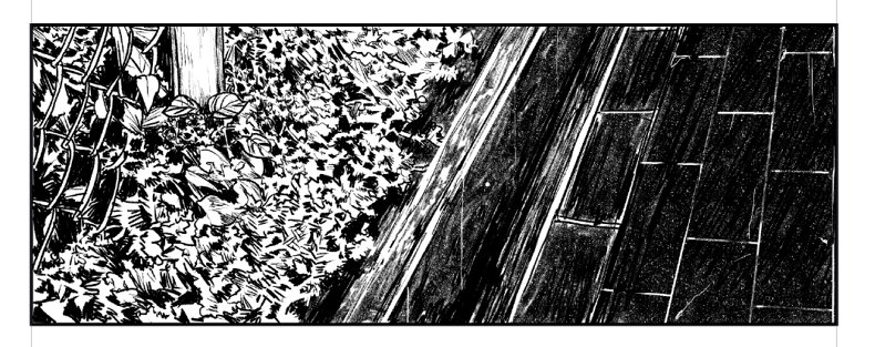 描きこむ必要の全くない背景を描きこんでいます 