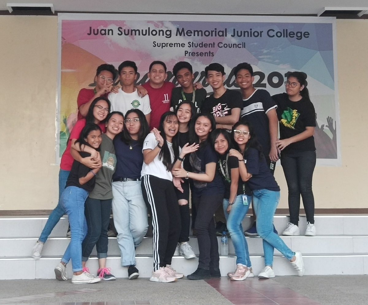 nikkoOpps's tweet photo. So lucky to have these kids. CONGRATS sa success ng intrams! You all did great! ๐ช Super proud to be your adviser! ๐ Bang lulufet nyo! Mahal ko kayoo ๐ #Intrams2k18 ๐ฏ #SC1819 ๐ช https://t.co/NPxzeZJur5
