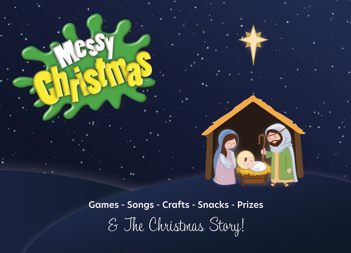 GraceChurchBris's tweet image. 🎄Messy Christmas 🎄 

❄️Sunday 9th December 2018 @ 2pm❄️

Everyone is invited to celebrate Christmas with us through games, songs, &amp;amp; crafts!

#Downend School #Bristol BS16 6XA

#FamilyFriendly especially suitable for all kids under 10.