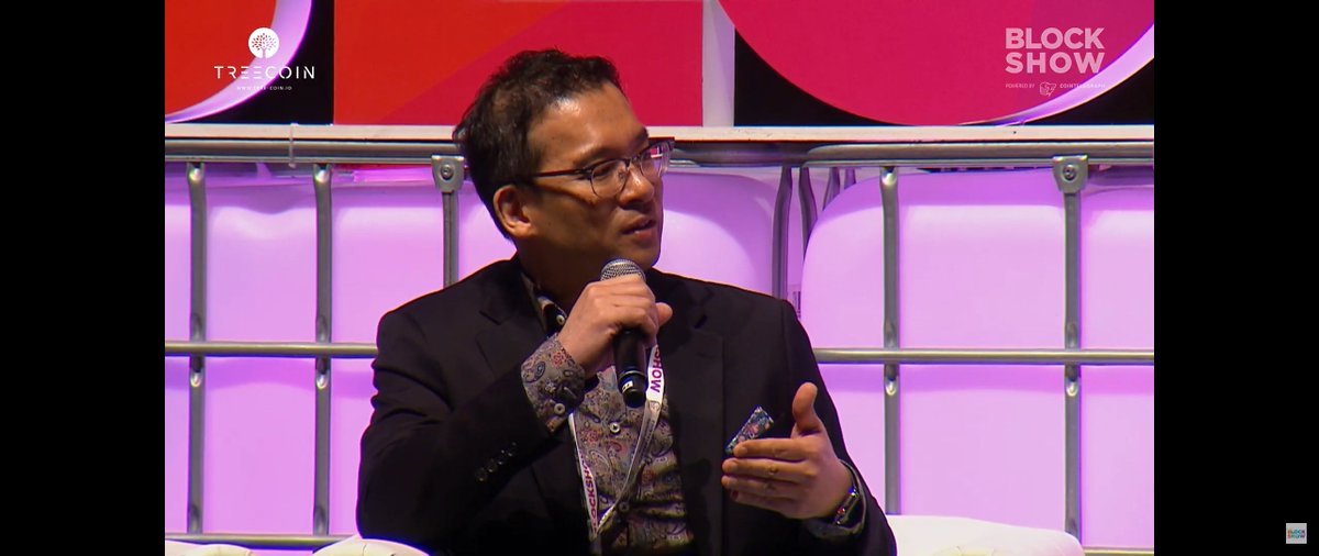 MMUI_Official's tweet photo. SovereignWallet's founder @seokgu in the panel discussion about Stablecoins at the @BlockShowcom. What do you think about Stablecoins? Please share your opinion with us! #Blockchain #Cryptocurrency #SovereignWallet #StableCoin #MUIToken #BlockShowAsia #Blockshow https://t.co/jVhAE3IfWy