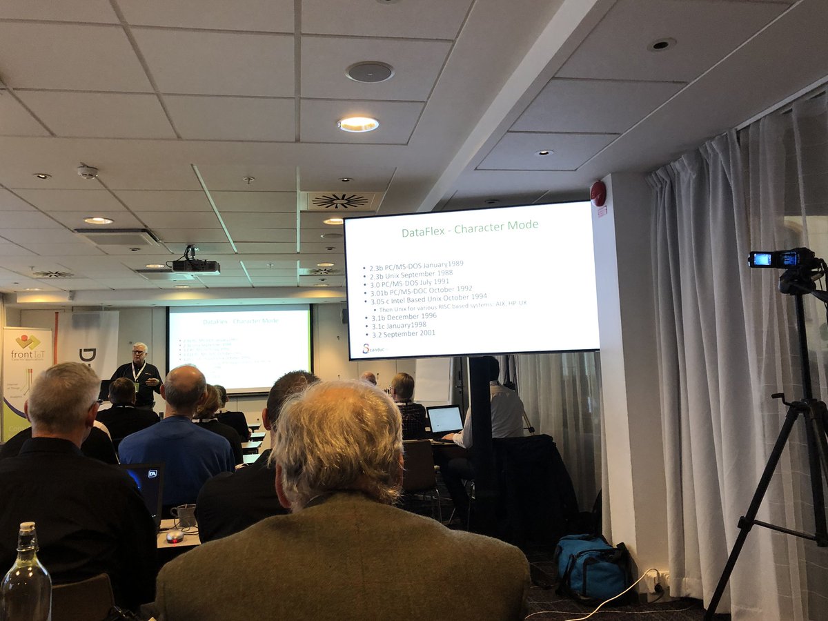 cbgronvold's tweet photo. #SCANDUC #DataFlex just started🙂 https://t.co/erOeFfM9zd