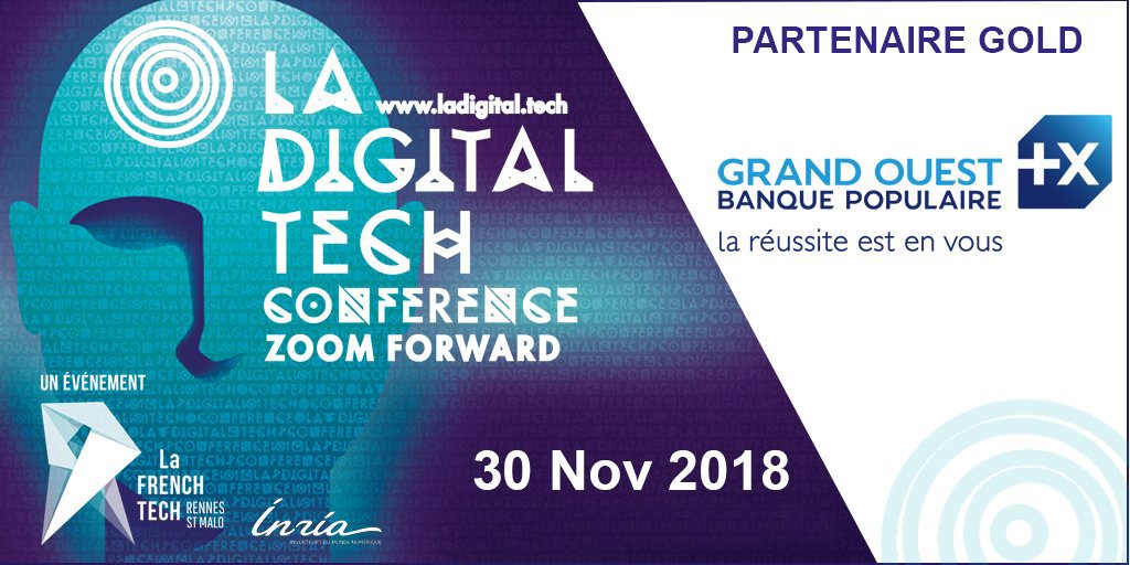 bpgrandouest's tweet photo. Rdv demain à la 4e édition #digitalTC à @LaFTRSM #Rennes, l'event dédié à l’émergence des #tendances numériques : Digital #assistant, Digital #food &amp; Digital #love ! Plus d'infos > https://t.co/BO3ZDgqvGM #IT #Tech #Innovations #IA #digital #event #BPGO https://t.co/cxA6BGh3Nt