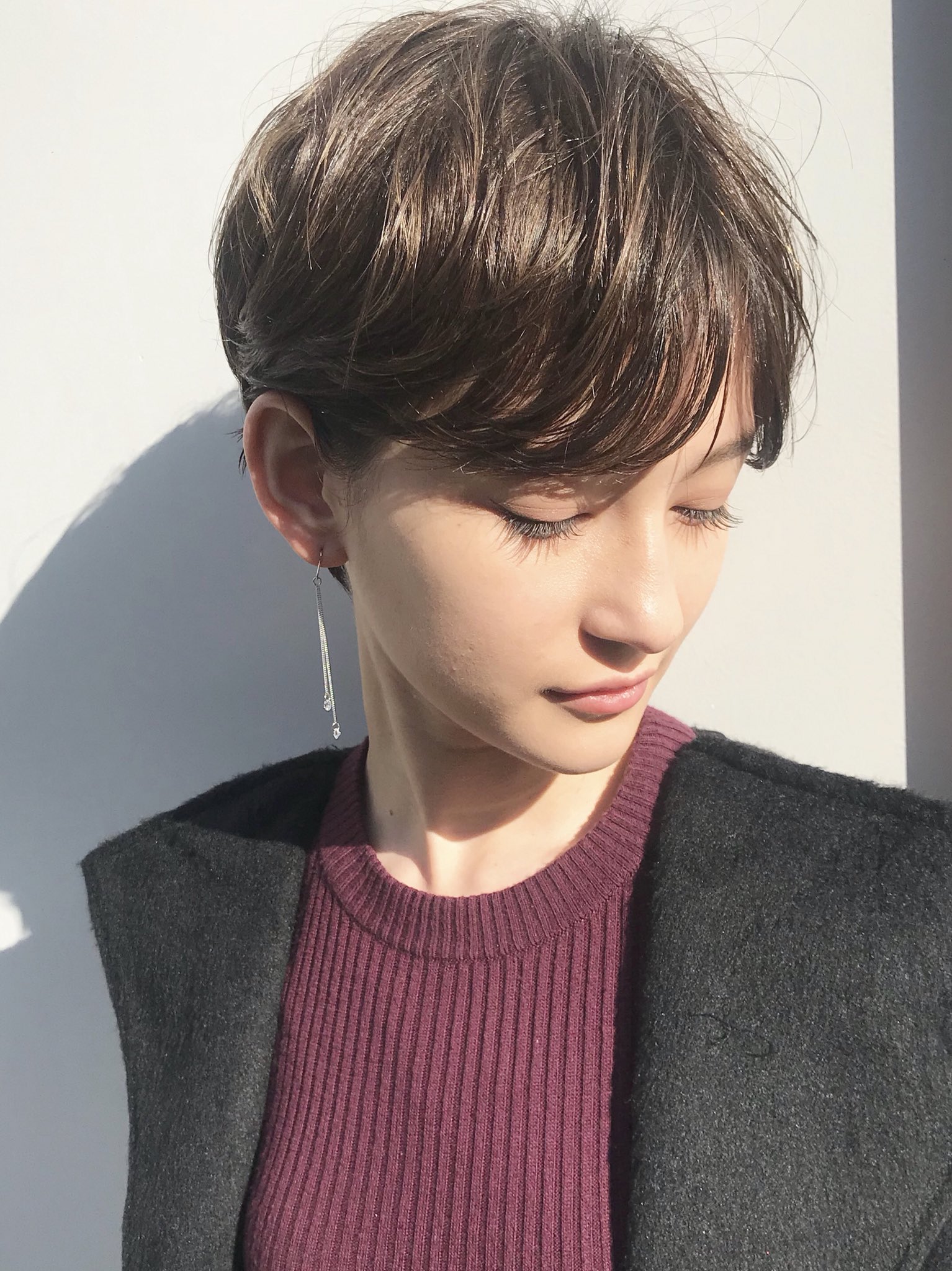 Twitter पर NORA_SHIN &quot;ショートショートヘアヘアカタログ外国人風カラーハンサムショート黒髪ショートボブ