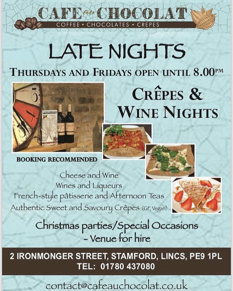 It’s late night opening tonight and tomorrow! Who’ll be joining us?