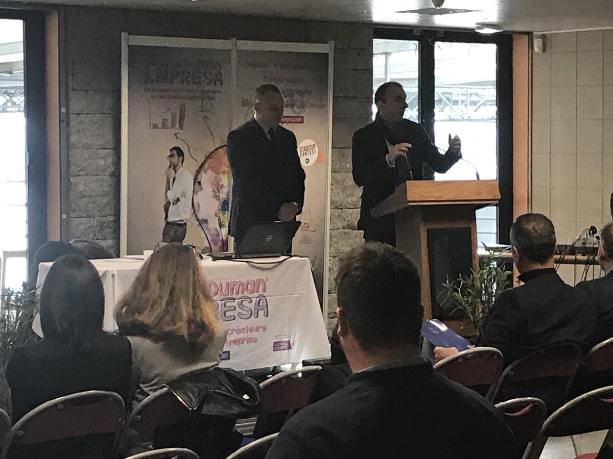 M3Ecorsica's tweet photo. Ouverture du 5ème salon dumanimpresa! Retrouvez nous toute la journée avec l’ensemble des acteurs de la création, du financement et du développement de l’entreprise!! #cci2a #adec #m3e https://t.co/7FscHx7jf6