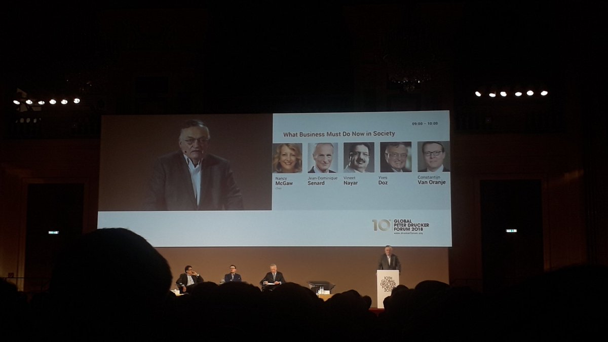 'Hayek is, to a large extent, behind the Western world' - Yves Doz. #Austria #freemarkets #Vienna #GPDF18 #Europe #economics #AustrianEconomics #knowledge #politics #HofburgPalace #libertarianism #Chicago