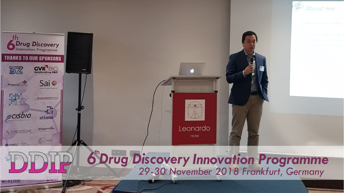 WorldBI_Uk's tweet photo. Happening Today!!
Tao You sharing his valuable insight regarding ''Linking Clinical Tumor Response to Preclinical Tumor Models''.
#6thDrugDiscoveryConference #Eventongoing #liveevents #Frankfurt #Germany
#WorldBI
#PerfectionWhatWeDeliver https://t.co/Ppx15QQMzI