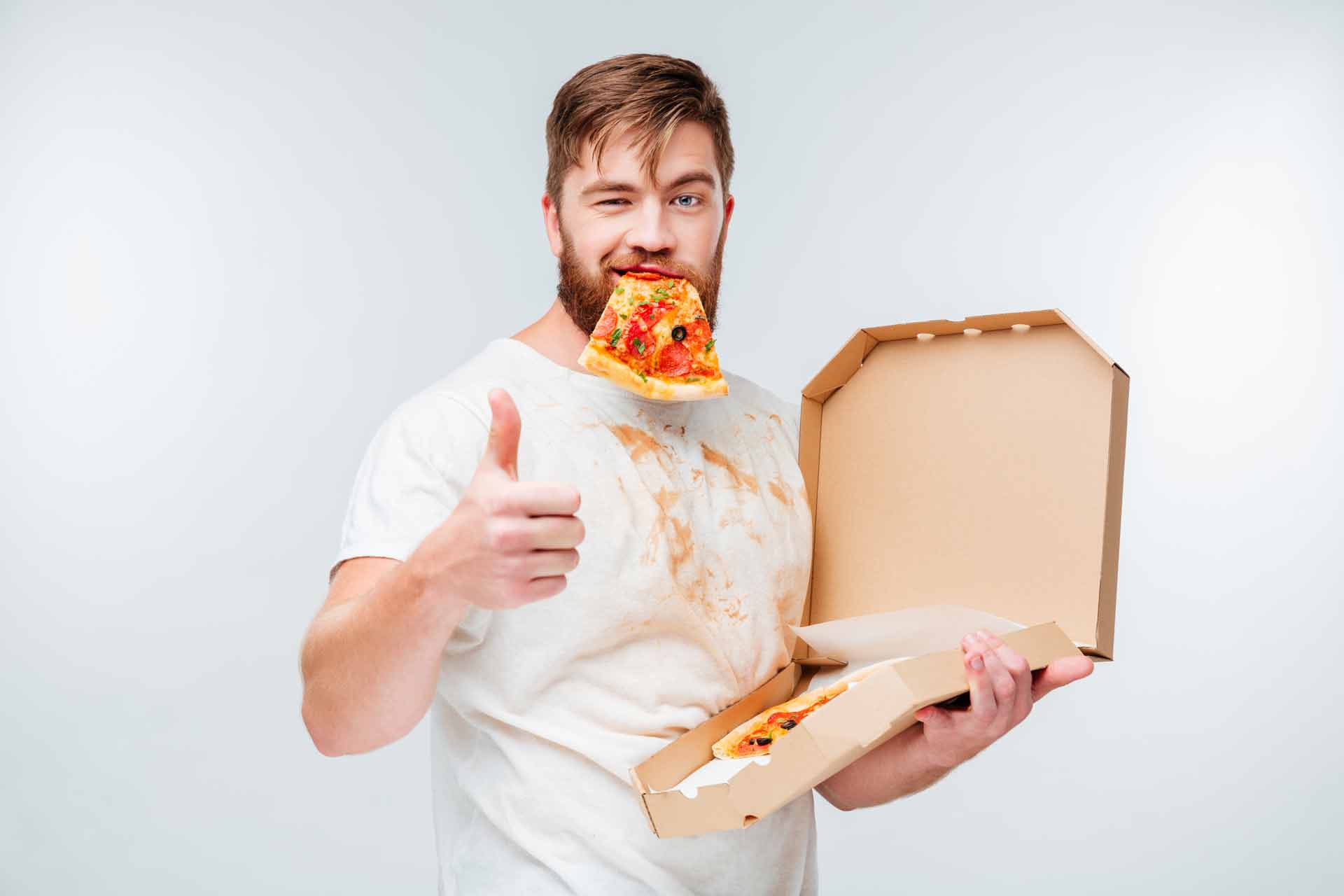 человек есть пиццу фото фото 11