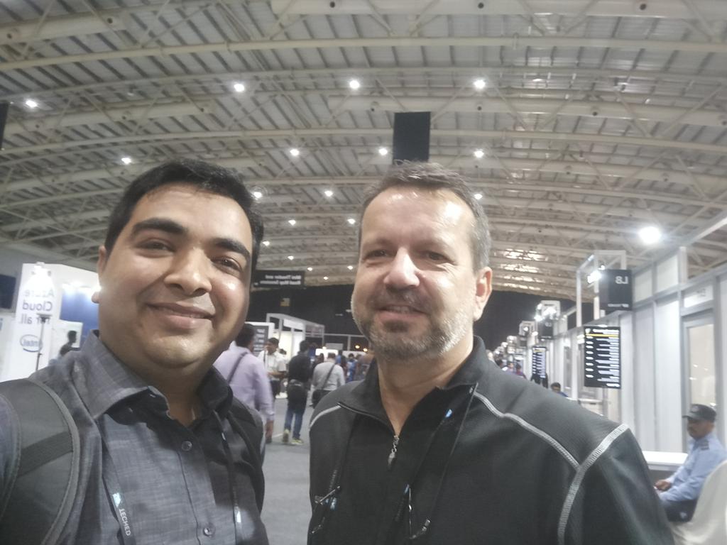 mohanberiwal's tweet photo. It was pleasure meeting Thomas Jentsch(Core Designer of BusinessObjects CMS DB Analytics)
at SAPTechEd 2018 Bangalore #SAPTechEd https://t.co/rjMOnaehv0