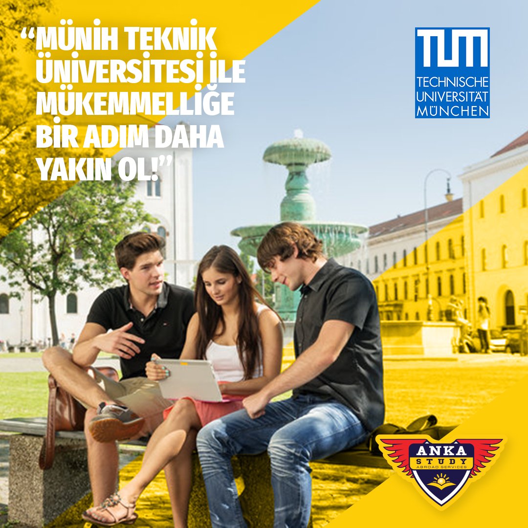 Mükemmellik sertifikasını alan ilk Alman üniversitesi Münih Teknik Üniversitsidir .ankastudy.com/munih-teknik-u… #münih #yurtdışıeğitim #yurtdışı #dilokulu #dileğitimi #eğitim #bilkent #metu #hacettepeüniversitesi #atılımüniversitesi