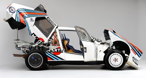 LienhardRacing's tweet photo. #Throwback 
“When we started rallying with the S4 it had around 450-500 bhp. In the final rally in 1986 it had around 700-750 bhp. You had to have a certain respect for that car because if something went wrong you were as good as dead.” - Markku Alén on #Lancia S4 https://t.co/LKdTrVXjYT