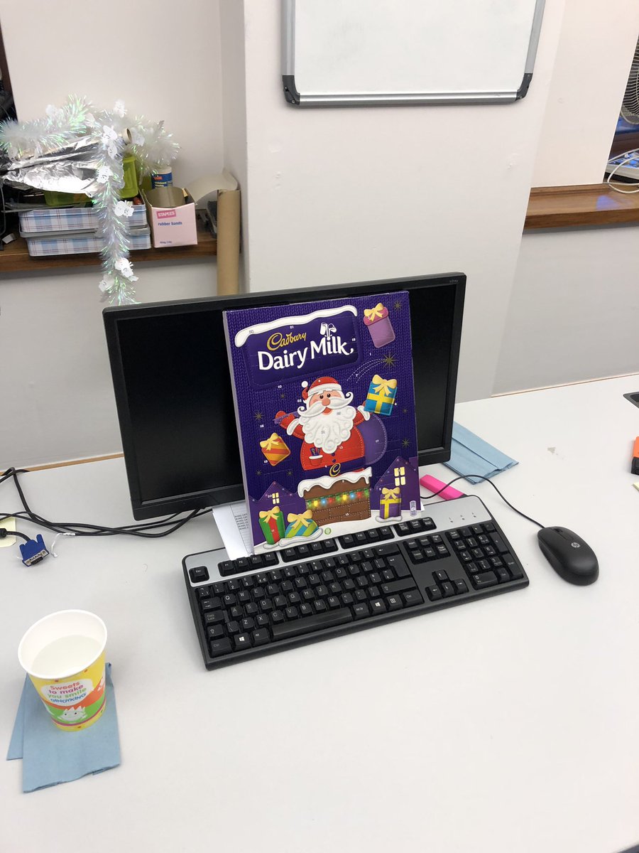 Arrived at work today with this on my desk!! Awww