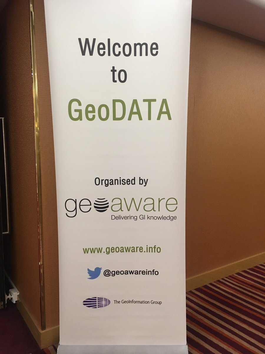 unigisuk's tweet photo. Visit the @unigisuk stand today @ILEC_CC #GeoDATA18 #GeoDATALondon &amp; speak to one of our tutors @GinaMCavan about our distance learning #GIS courses https://t.co/Ii1DqXqxNb