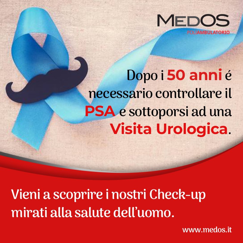 PoliMedOS's tweet image. #prevenzione del tumore alla #Prostata. Fai un check-up nel mese di novembre e dedicata del tempo a te stesso. #29novembre #Movember2018