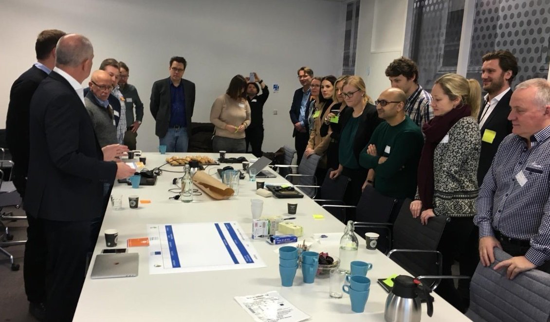 Project_INSPIRE's tweet image. Last week, at the GreenCharge project workshop in Oslo, a diverse group of stakeholders played the Business Model Innovation game developed in the INSPIRE project. Many thanks to participants for the enthusiastic participation and meaningful input #H2020 #project_synergy