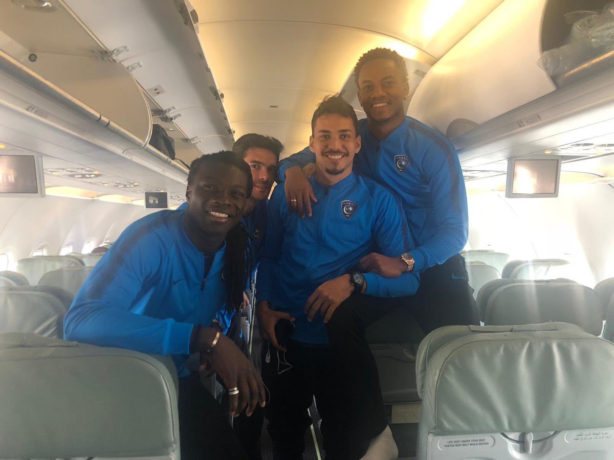 ✈️- طائرة بعثة فريق الهلال ستغادر بعد قليل إلى العراق؛ استعداداً لملاقاة نفط العراقي غداً الجمعة.