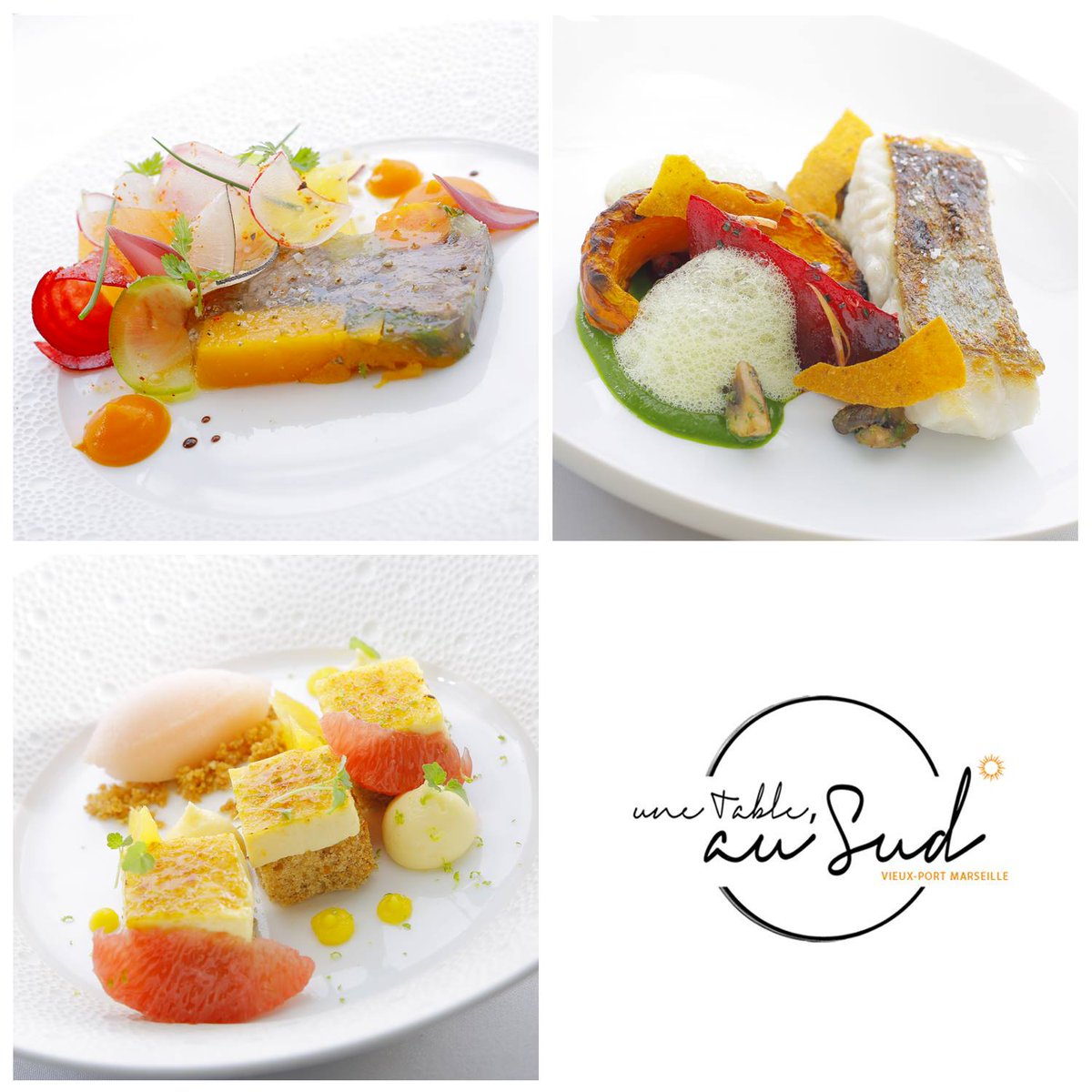 Au déjeuner ! # TriptyqueGourmand #LuluDuVieuxPort #Marseille #MichelinStar #MenuDejeuner