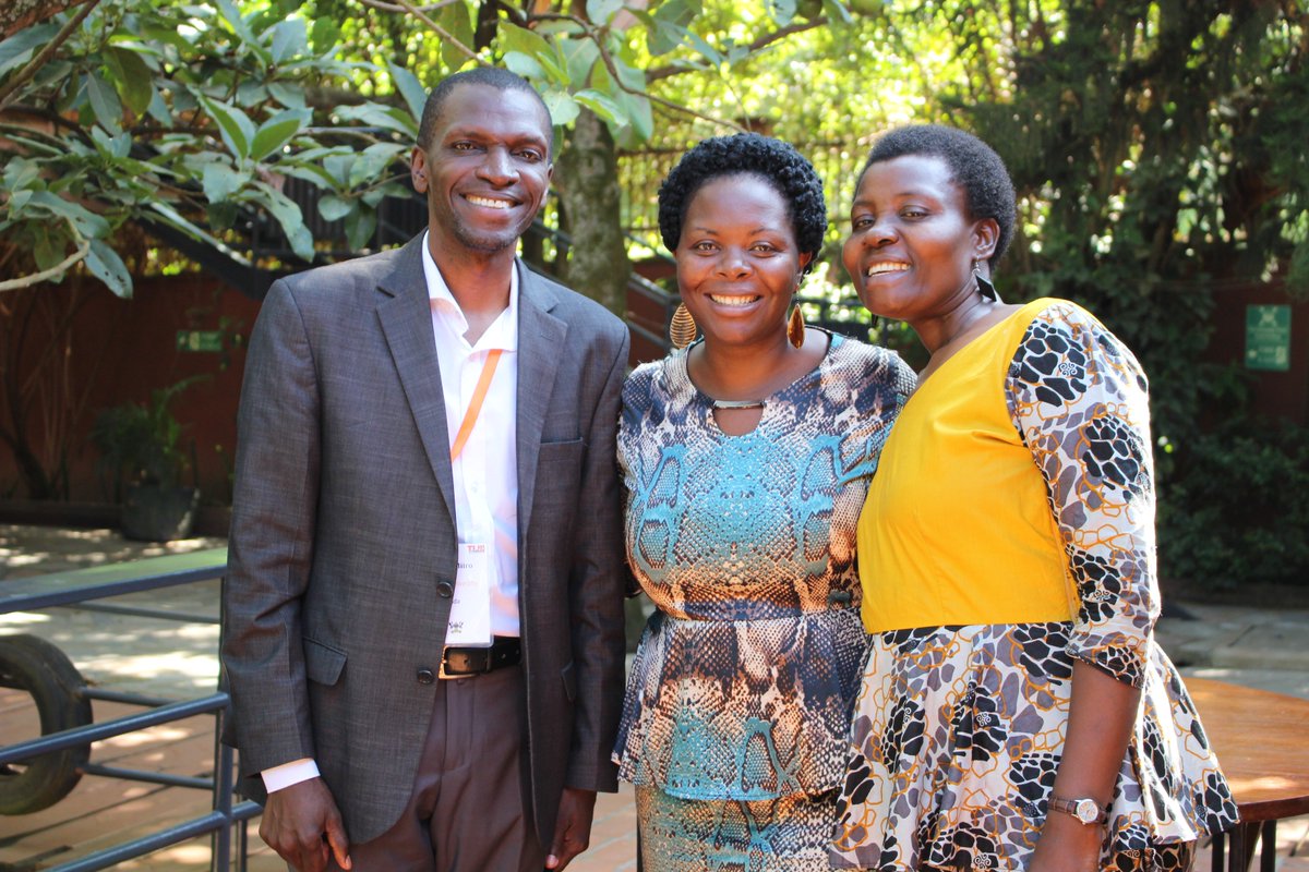 GREATAgResearch's tweet image. 3 out of the 4 facilitators for Day 4: L-R Drs Miiro, @BoonabaanaB of @MakCAES &amp;amp; @Pmusimenta  of @Mak_SWGS  after restrategising on how to efficiently deliver #Genderanalysis  #mixedmethods  and #quantitativegenderresearch lined up for the #GREATTLIIICourse @tropicallegumes today